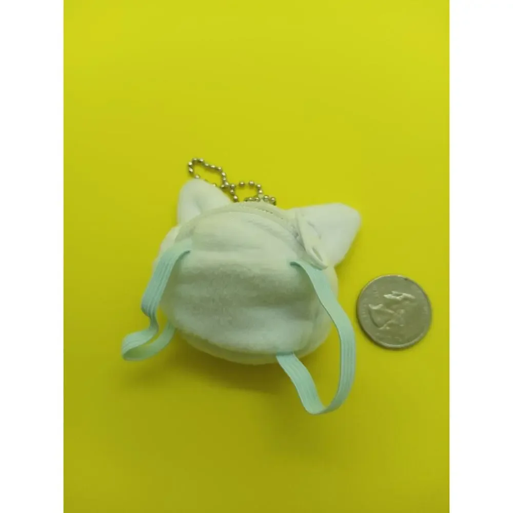 Nontan's sister Tartan Mini Pouch keychain.
